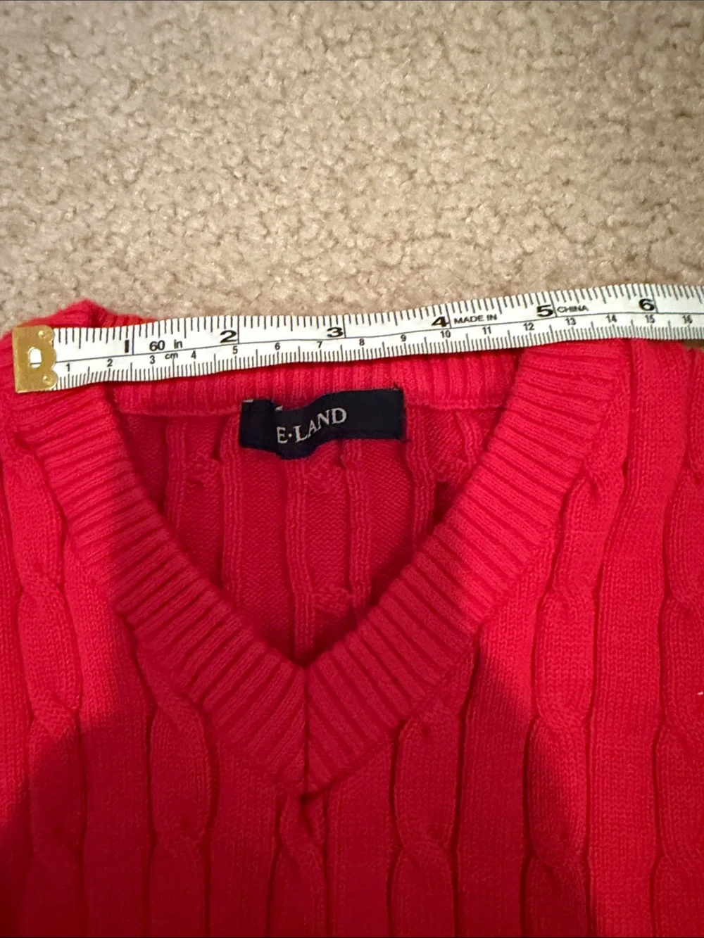 Lands End classic cable